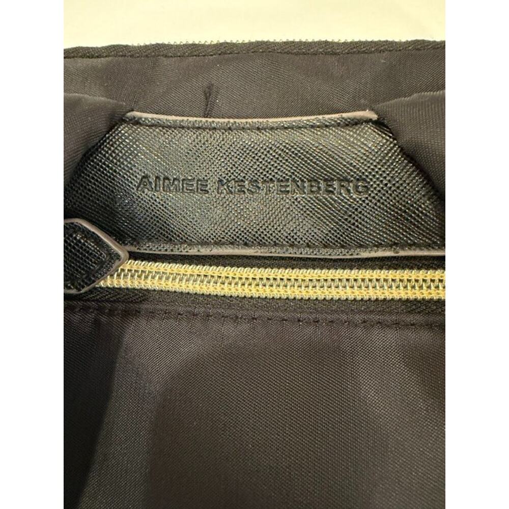 AIMEE KESTENBERG Zip Rome Big Padded Backpack Computer Bag Black - Picture 9 of 10